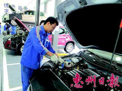 惠州汽車后市場潛力巨大，專業快修店加速布局提升維修服務